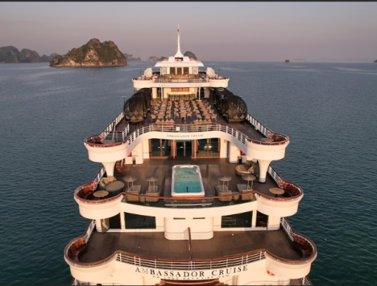 Ambassador Day Cruise 5* - Halong Bay 1 Day